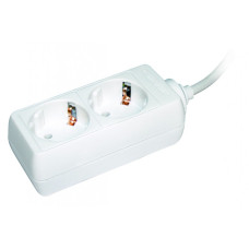 Extension cord P02 2 sockets 2Р+РЕ/5 m 3х1mm2 16A/250V STANDART UEC