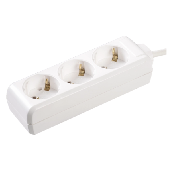 Extension cord P03 3 sockets 2Р+PЕ/1,5 m 3х1mm2 16A/250V STANDART UEC