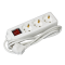 Extension cord P03V 3 sockets 2Р+PЕ/1,5 m 3х1mm2 16A/250 on/off STANDART UEC