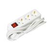 Extension cord P03V 3 sockets 2Р+PЕ/3m 3х1mm2 on/off 16A/250 UEC