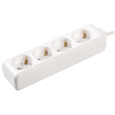 Extension cord P04 4 sockets 2Р+PЕ/1,5 m 3х1mm2 16A/250V STANDART UEC