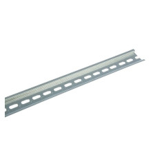 DIN-rail 100cm galvanized reinforced