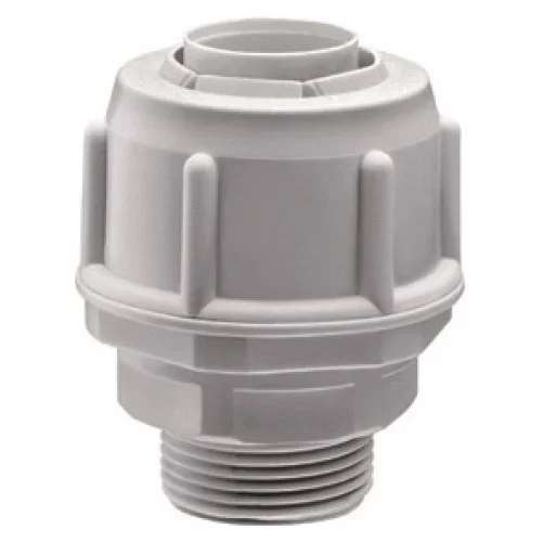 З'єднувач прямий фіксований GW FIT 25G PG21 сірий IP54 GEWISS