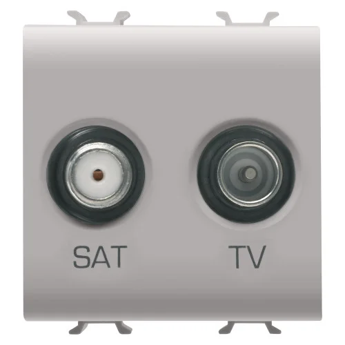 TV+SAT 2M SOCKET BEIGE