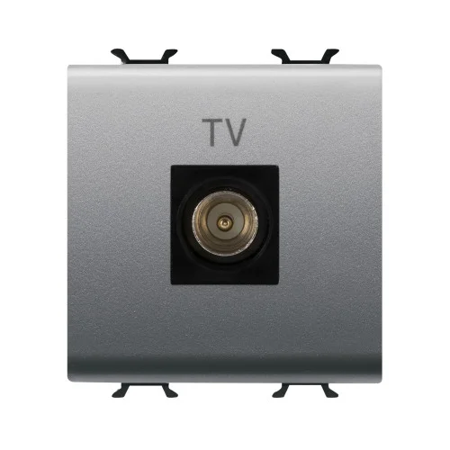 Розетка TV Chorusmart MALE CONN 9.5mm 2M титан GEWISS