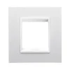 LUX INT. PLATE 2P MONOCHOME WHITE