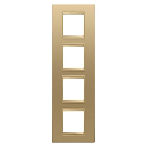 LUX INT. PLATE 2+2+2+2M V.MET.GOLD
