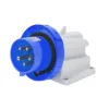 Вилка стаціонарна 90° IEC 309 HP IP67 2P+E 16A 230V 6H GEWISS