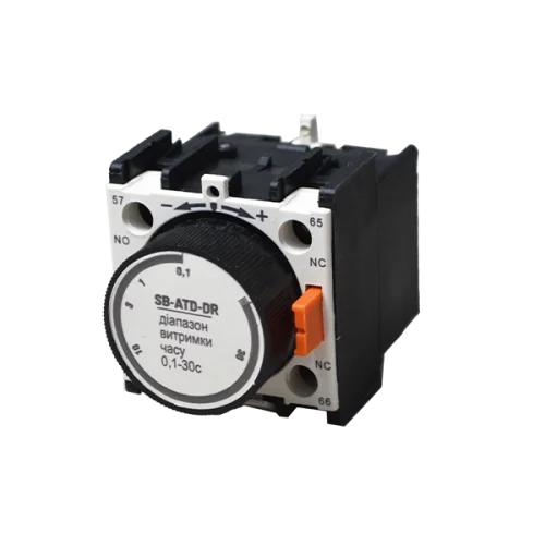 Time delay contact SB-ATD-DR2 breaking delay 0,1-30s. UEC