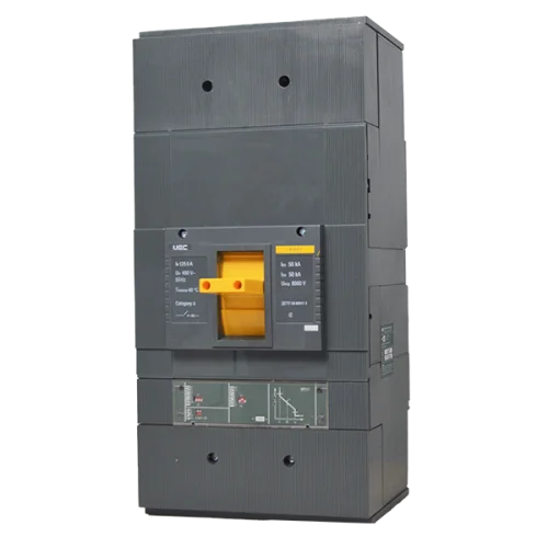 Molded case circuit breaker PCB43  3Р  1250А  50кА electronic releases РR211 UEC