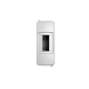 Корпус пластиковий ЩРН-П-1-2 мод. 1ряд навісний 54х139х65 IP20 UEC