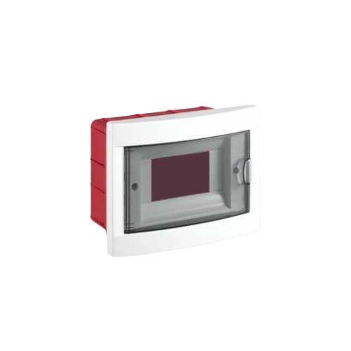Flush mounting plastic box SНRV-P- 6 mod. 1row 176х135х100 IP40 UEC