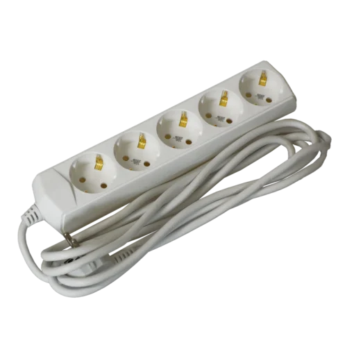 Подовжувач П05 5 місць 2P+PE/3м 3х1мм2 10А/250В ECO UEC