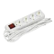 Extension cord P04V 4 sockets 2Р+PЕ/3m 3х1mm2 on/off 16A/250 UEC