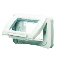 Герметична панель 27 COMBI 3M IP55 біла GEWISS