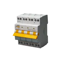 Вимикач-роз'єднувач трипозиційний SB-H09-63 4P 32А UEC