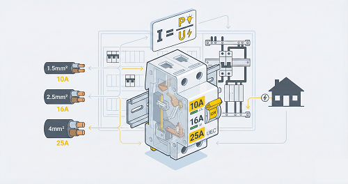 Автоматичні вимикачі 220В (однофазні): Ціни, Розрахунок та Вибір