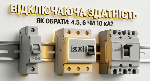Відключаюча здатність автомата: Що це таке та як вибрати (4.5кА, 6кА, 10кА)?