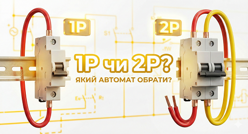 Скільки полюсів вибрати для автоматичного вимикача: 1P чи 2P?