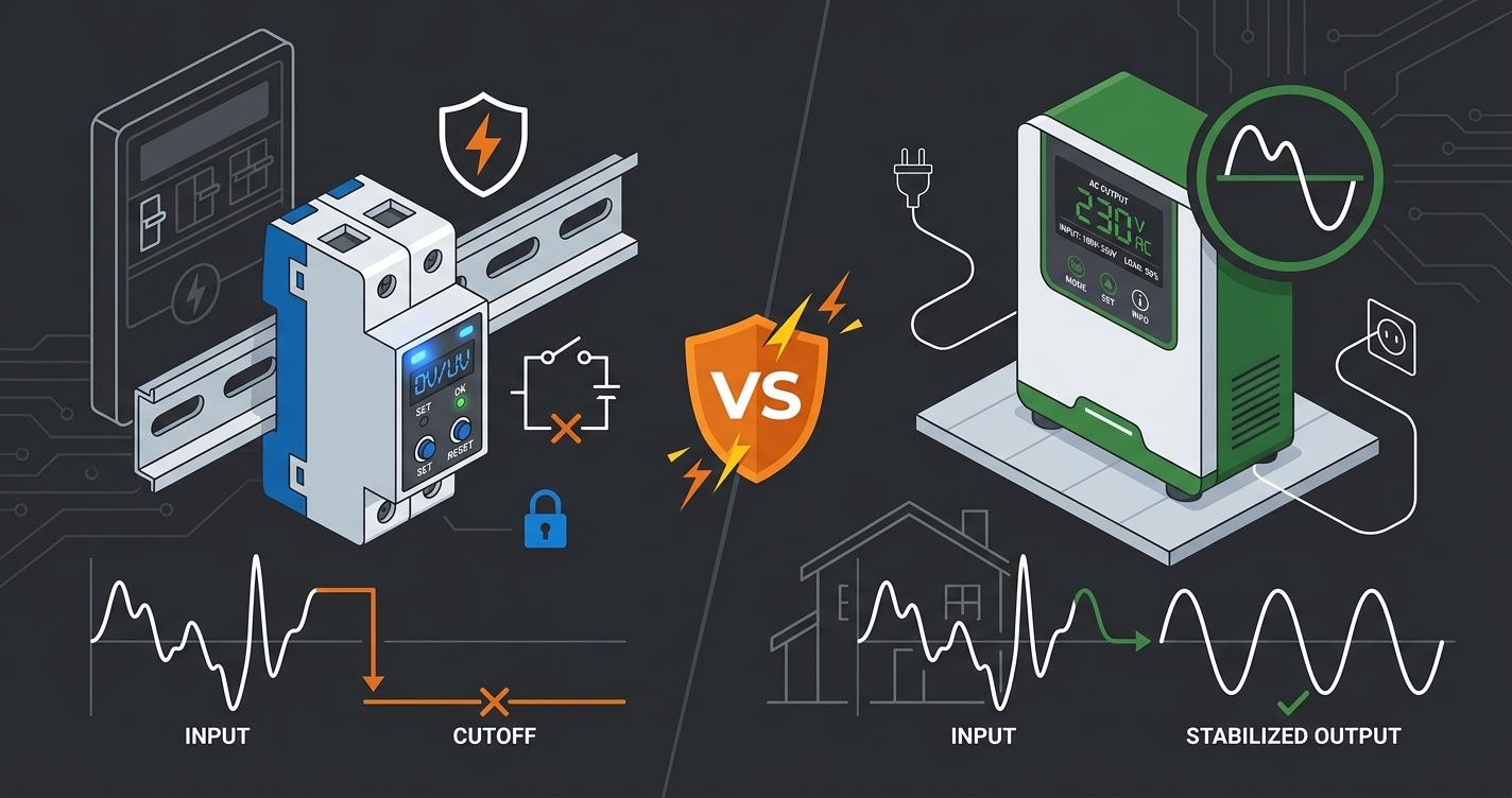 Voltage Relay vs Voltage Stabilizer - Which to Choose for Your Home