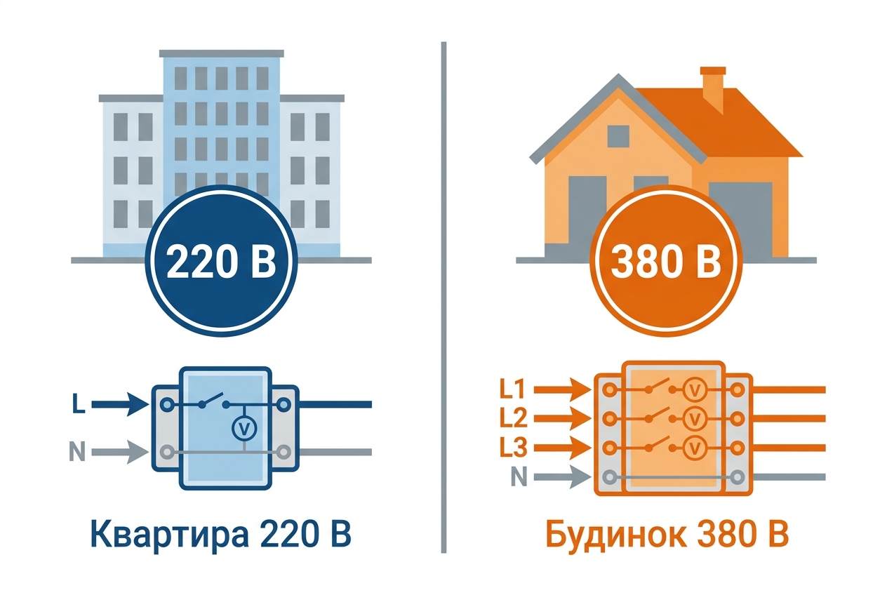 Однофазне та трифазне реле напруги: де яке застосовується