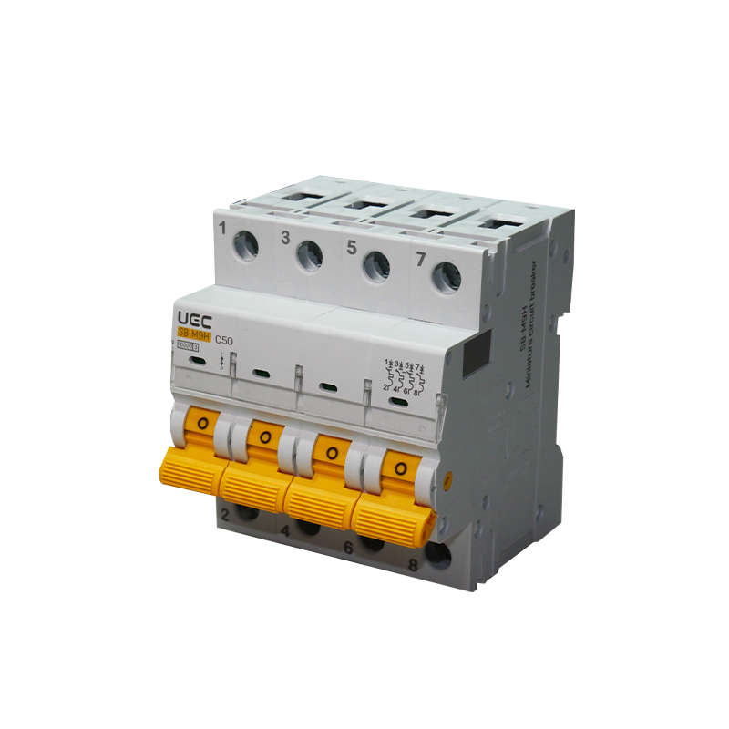 Miniature circuit breaker SB-M9H 4P 50A type C 10kA UEC official site ...